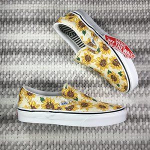 Vans Sunflower Classic Slip-Ons NWT | Summer